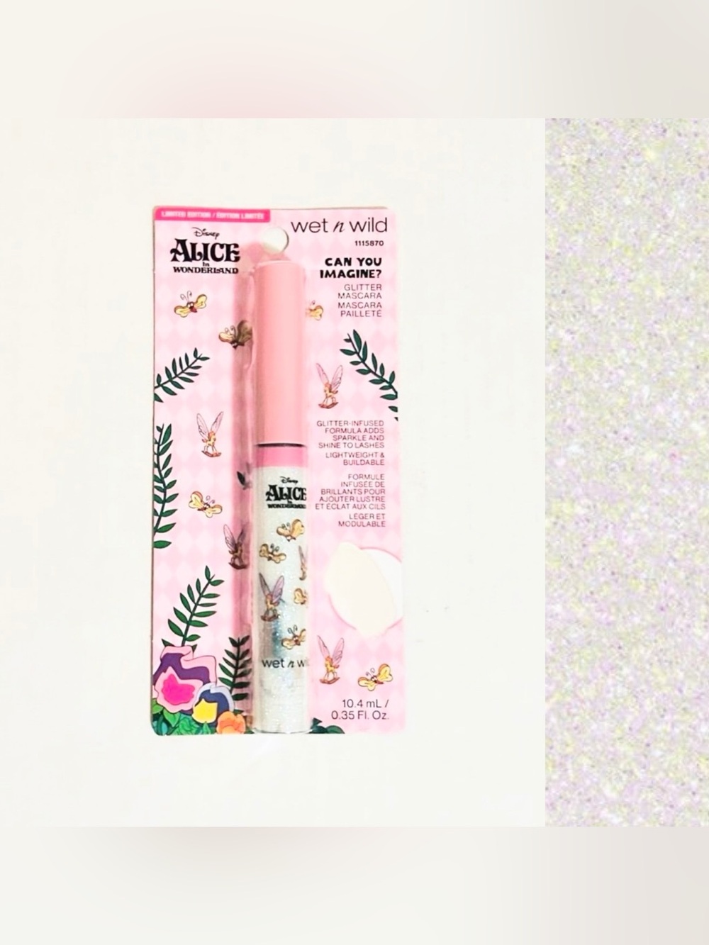 Wet n Wild X Alice In Wonderland Can You Imagine? Glitter Mascara